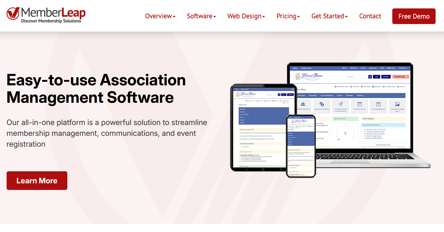 memberleap homepage